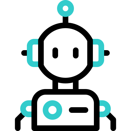 로봇공학 Basic Accent Outline icon