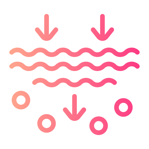 水中 Generic gradient outline icon