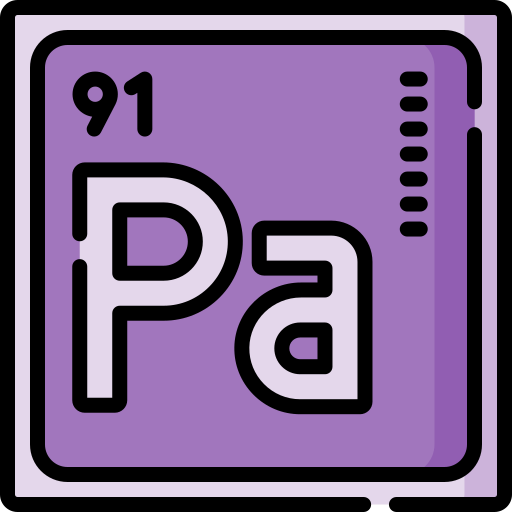 protaktinium Special Lineal color icon