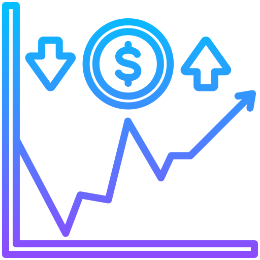 handel Generic gradient outline icoon