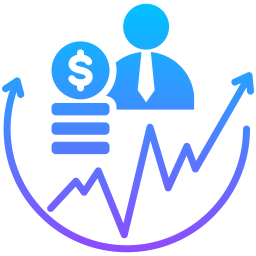 investitore Generic gradient fill icona