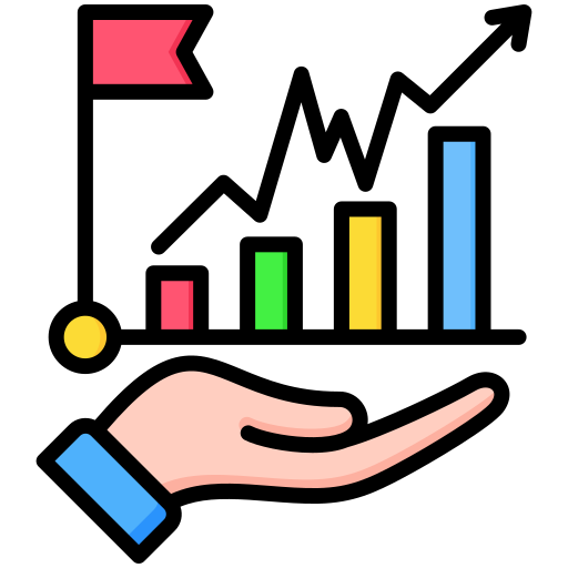 börsengang Generic color lineal-color icon