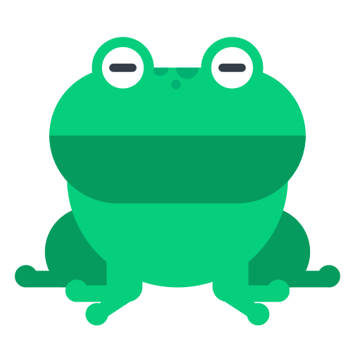 개구리 Generic color fill icon