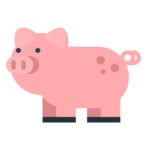 Pig Generic color fill icon