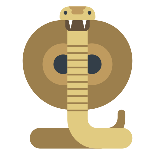 蛇 Generic color fill icon