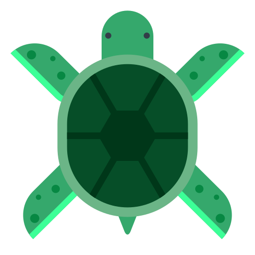 カメ Generic color fill icon