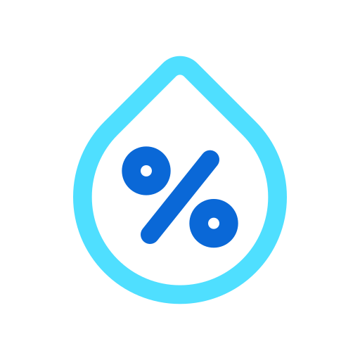 Rainfall Generic color outline icon