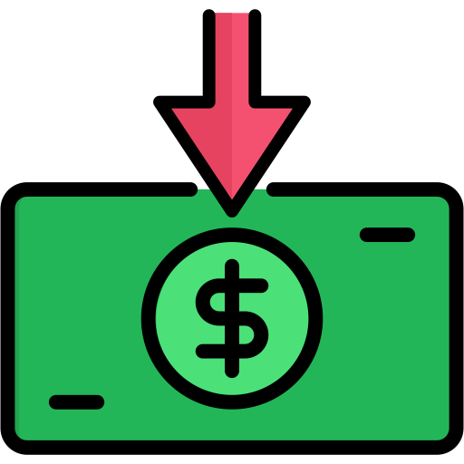 Cash withdrawal Generic color lineal-color icon