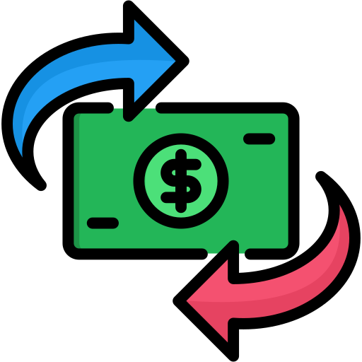transacción monetaria Generic color lineal-color icono