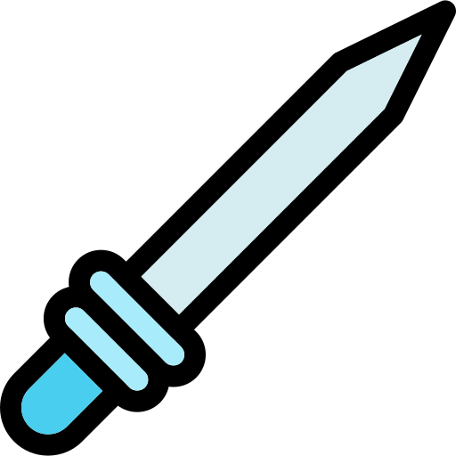 balonowy miecz Generic color lineal-color ikona