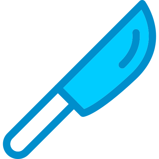 nóż Generic color lineal-color ikona
