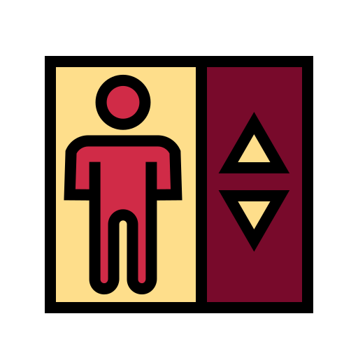 pulsanti dell'ascensore Generic color lineal-color icona