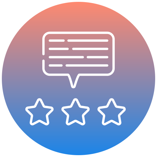 Ratings Generic gradient fill icon