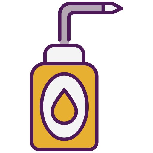 Wash bottle Generic color lineal-color icon