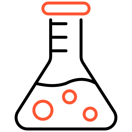 플라스크 Generic color outline icon