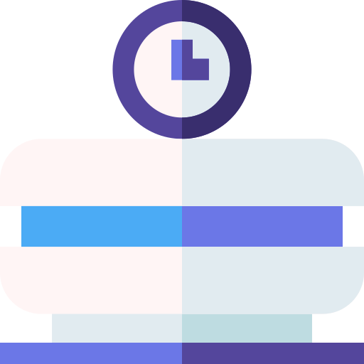 wartezeit Basic Straight Flat icon