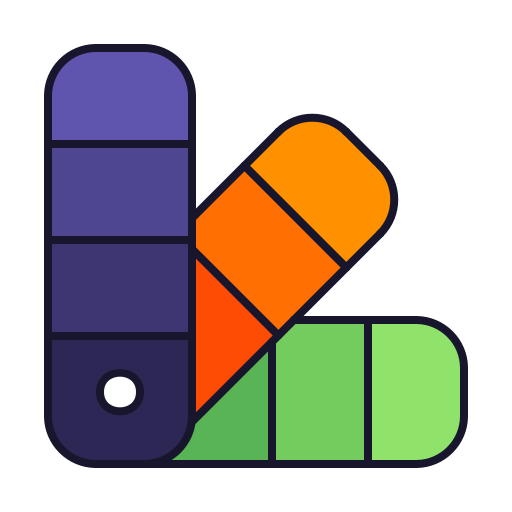 selezione del colore Generic color lineal-color icona