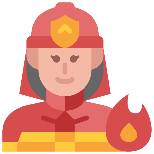 pompiere Generic color fill icona