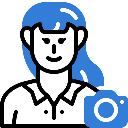 fotograf Generic color lineal-color icon