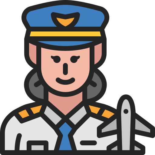 piloto Generic color lineal-color icono