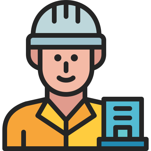 Contractor Generic color lineal-color icon