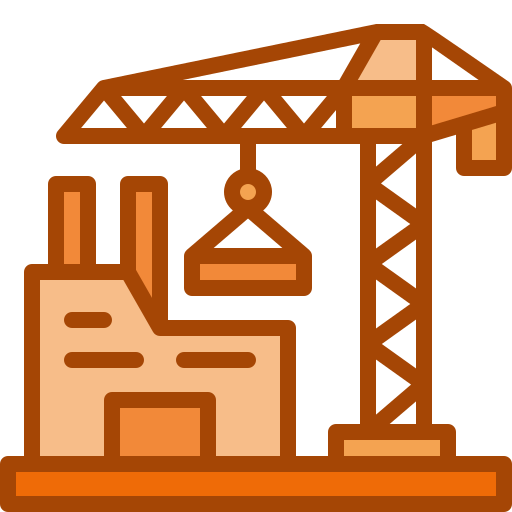 Construction site Generic color lineal-color icon