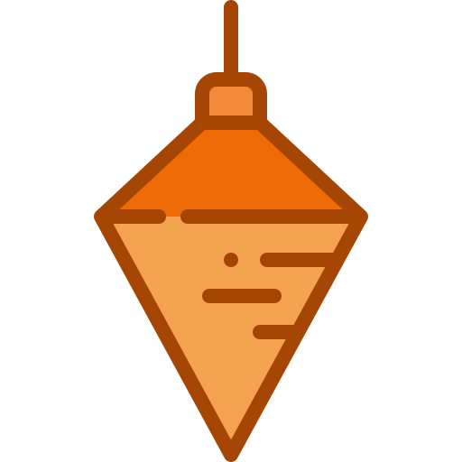 Plumb bob Generic color lineal-color icon