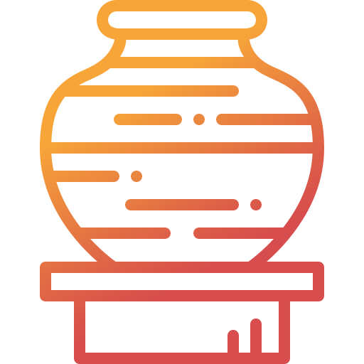 poterie Generic gradient outline Icône
