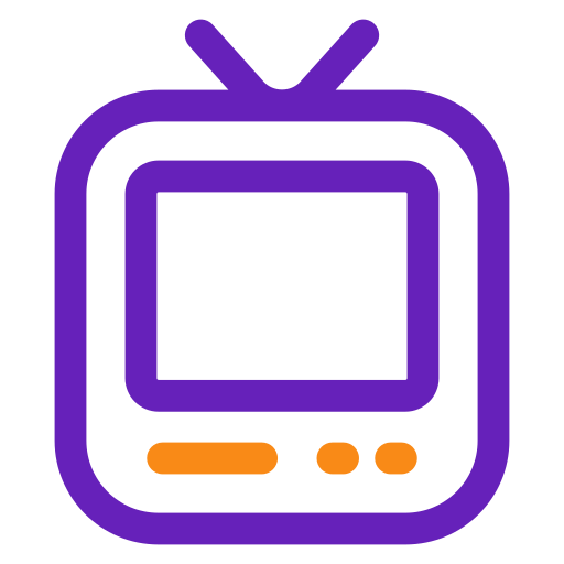televisor Generic color outline icono