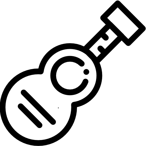 기타 Detailed Rounded Lineal icon