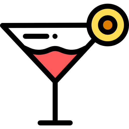 포도주 Detailed Rounded Lineal color icon