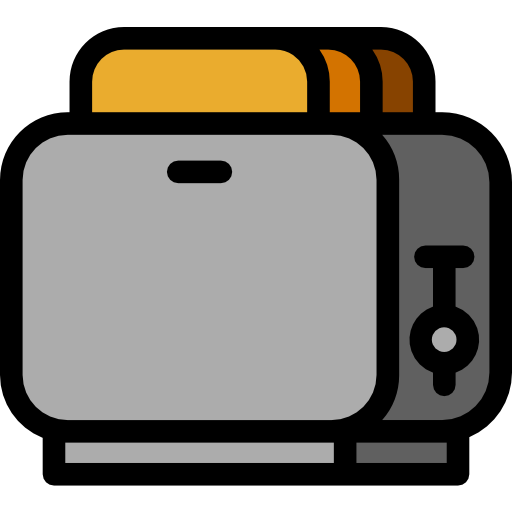 トースター Octopocto Lineal Color icon
