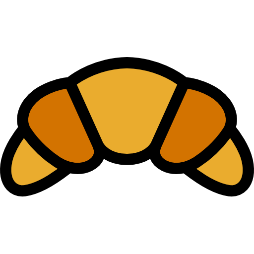 Croissant Octopocto Lineal Color icon