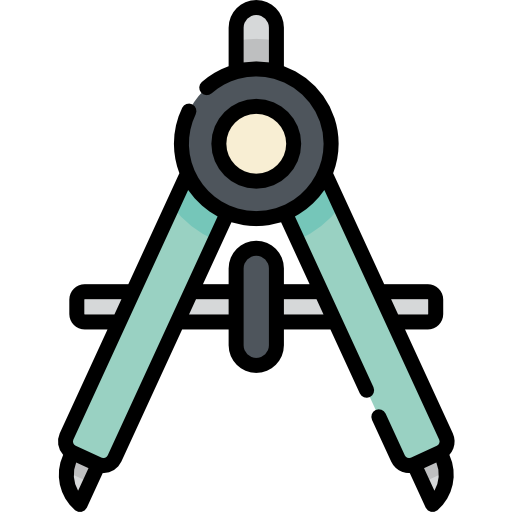 kompass Kawaii Lineal color icon