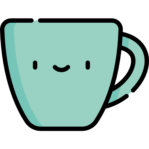 Coffee Kawaii Lineal color icon