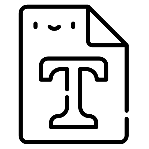 Type Kawaii Lineal icon