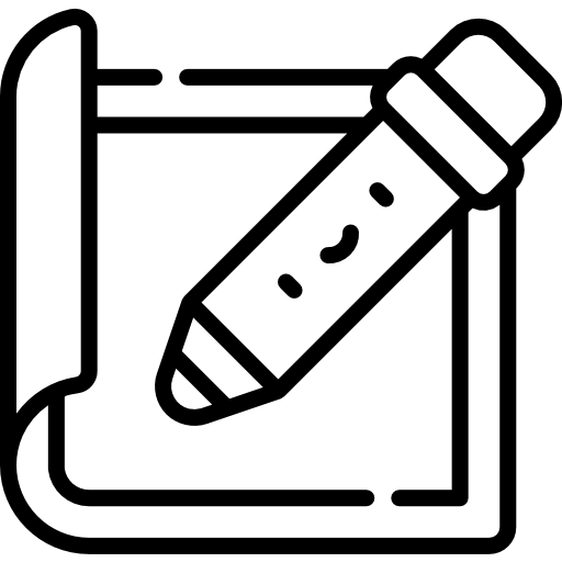 planimetria Kawaii Lineal icona