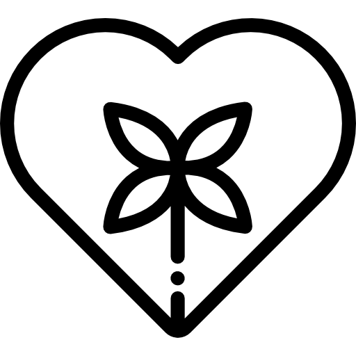 hart Detailed Rounded Lineal icoon