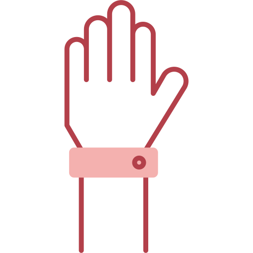 Raise hand Generic color lineal-color icon