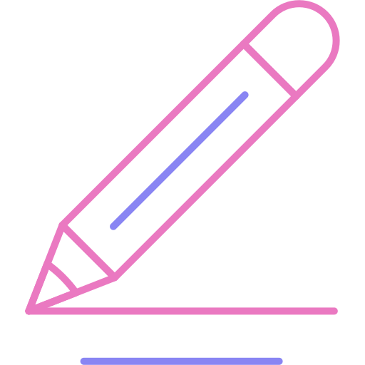 lápis Generic color outline Ícone