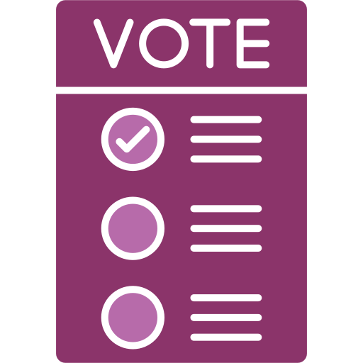 votazione Generic color fill icona