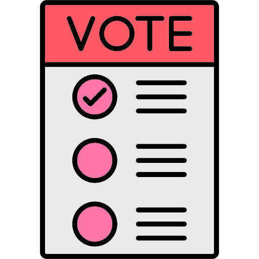 voto Generic color lineal-color Ícone