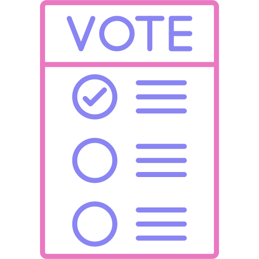voto Generic color outline Ícone
