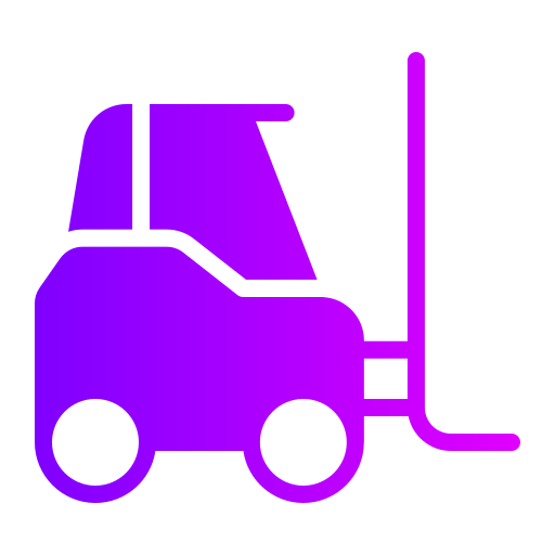 Forklift Generic gradient fill icon