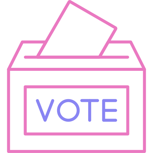 Кабинка для голосования Generic color outline иконка