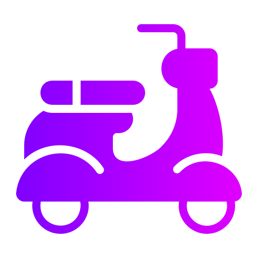 scooter Generic gradient fill icona