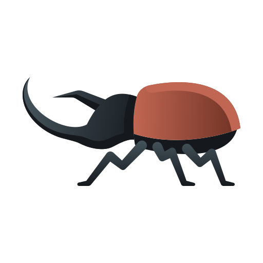 scarafaggio Generic gradient fill icona