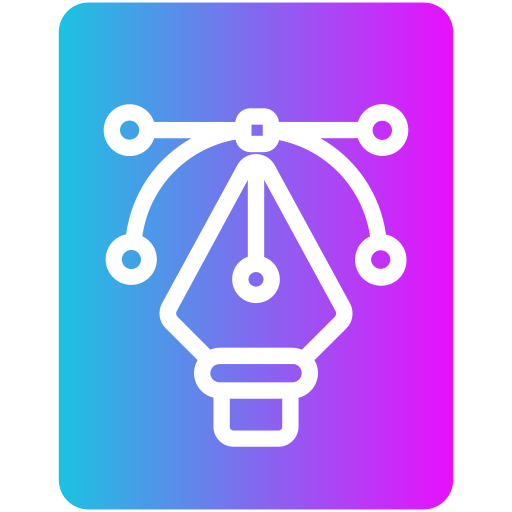 ferramenta caneta Generic gradient fill Ícone