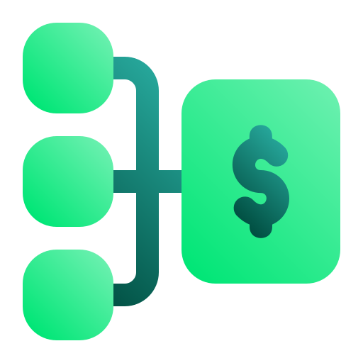 Payment gateway Generic gradient fill icon