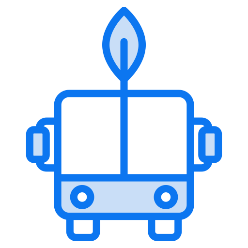 Electric bus Generic color lineal-color icon